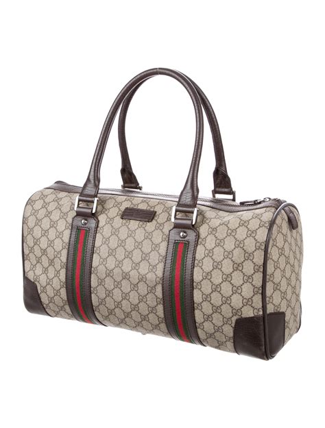 gg gucci large duffel|Gucci duffle bag sale.